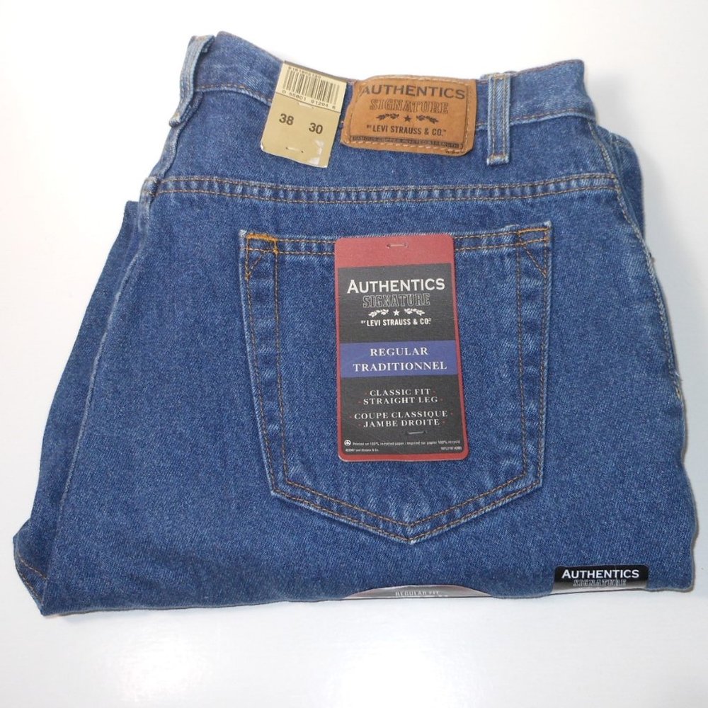 A pair of new Levi's 619 signature jeans